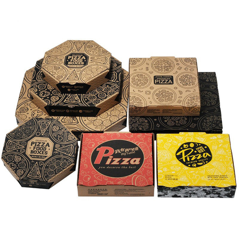 Custom Corrugated Pizza Box Brand Kit