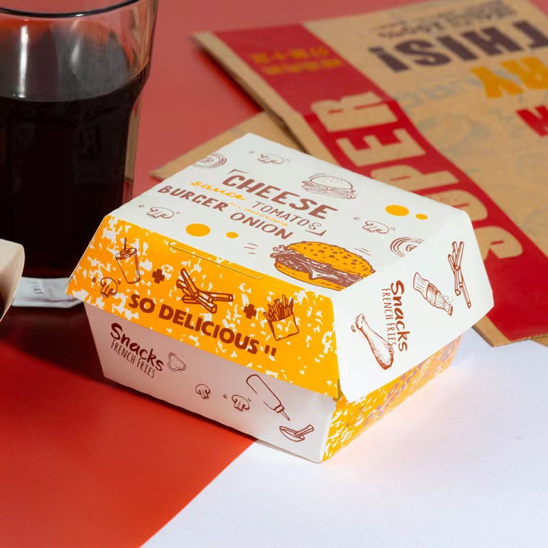 Custom Eco-Friendly Burger Boxes