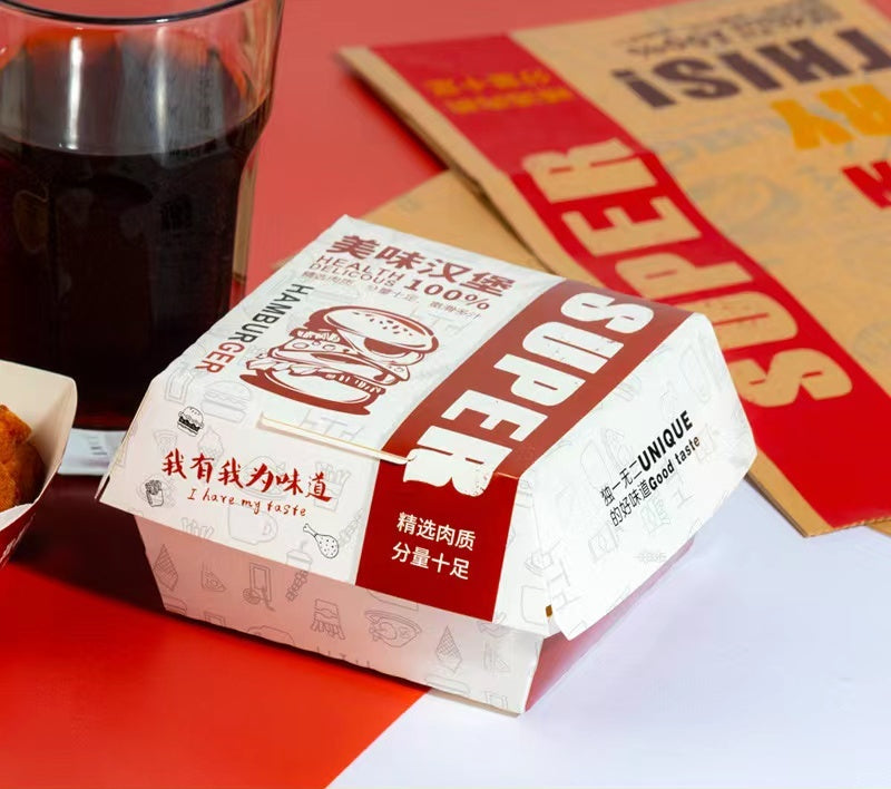 Custom Eco-Friendly Burger Boxes