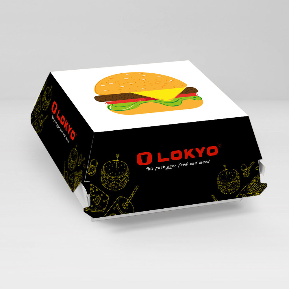 Custom Eco-Friendly Burger Boxes
