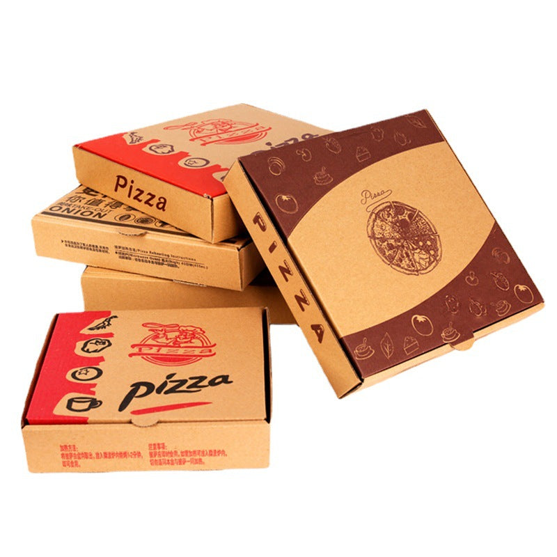 Custom Corrugated Pizza Box Brand Kit