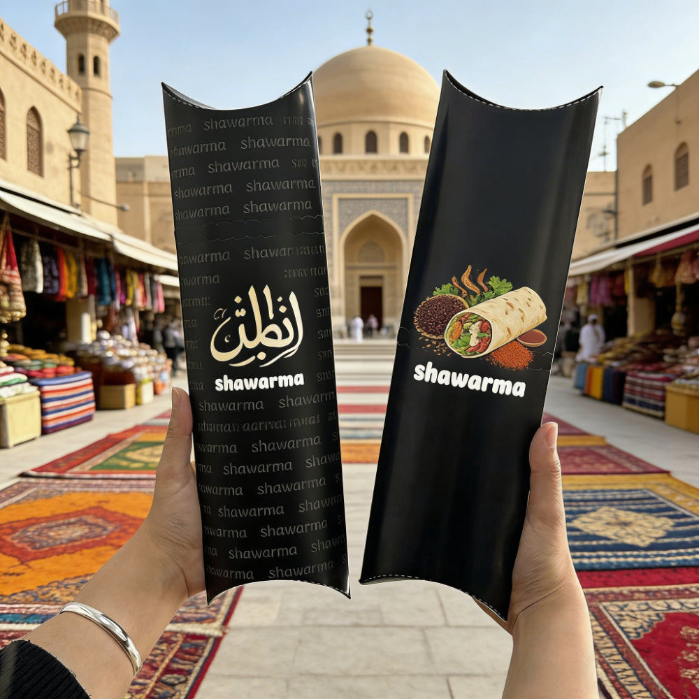Custom Shawarma & Kebab Packaging Boxes