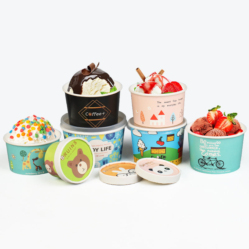 Custom Ice Cream & Frozen Dessert Brand Kit