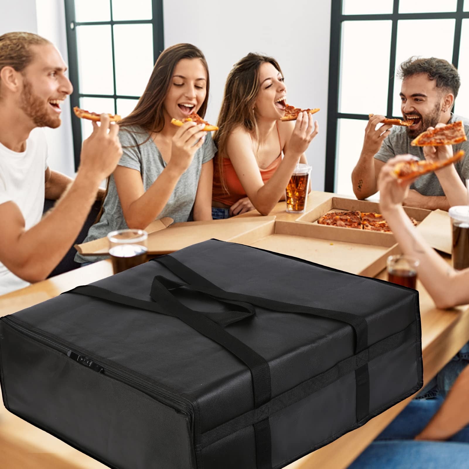 Multi-Functional Pizza Delivery Pouch Bags