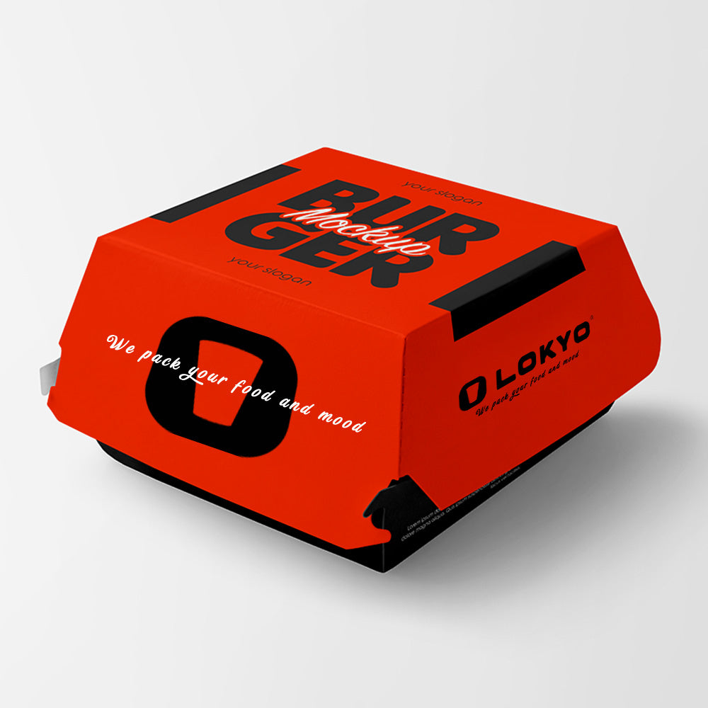 Custom Eco-Friendly Burger Boxes
