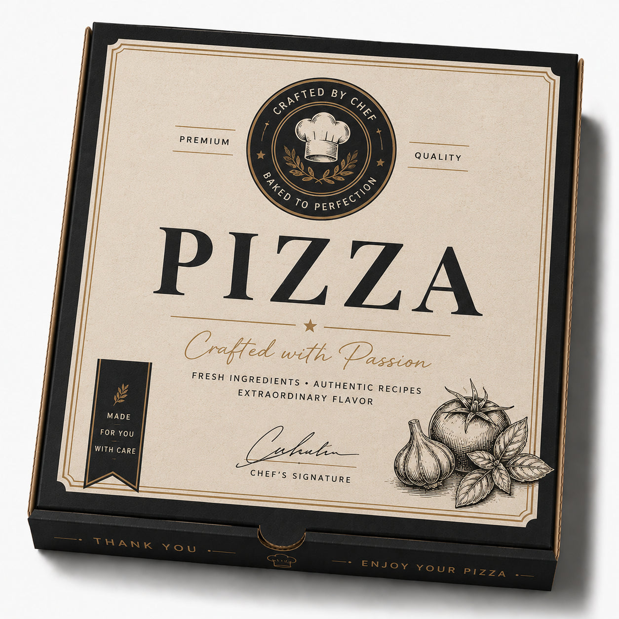 Custom Corrugated Pizza Boxes