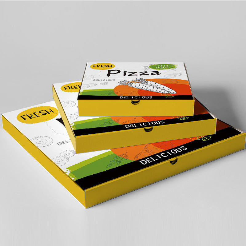 Custom Corrugated Pizza Box Brand Kit