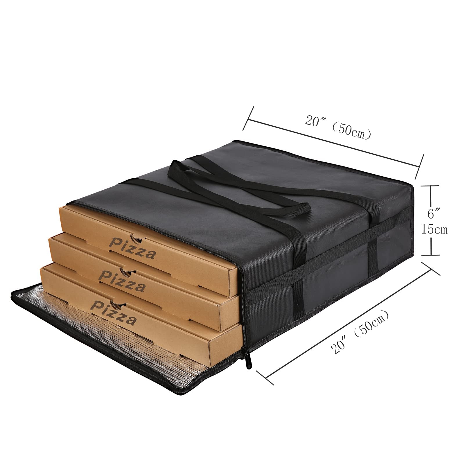 Multi-Functional Pizza Delivery Pouch Bags