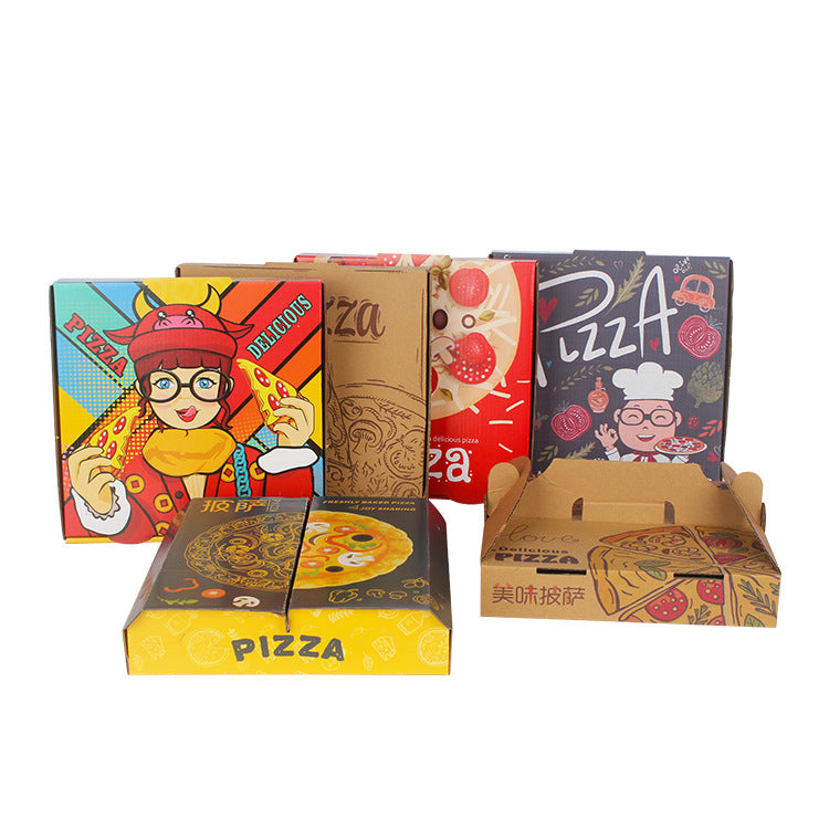 Custom Corrugated Pizza Box Brand Kit