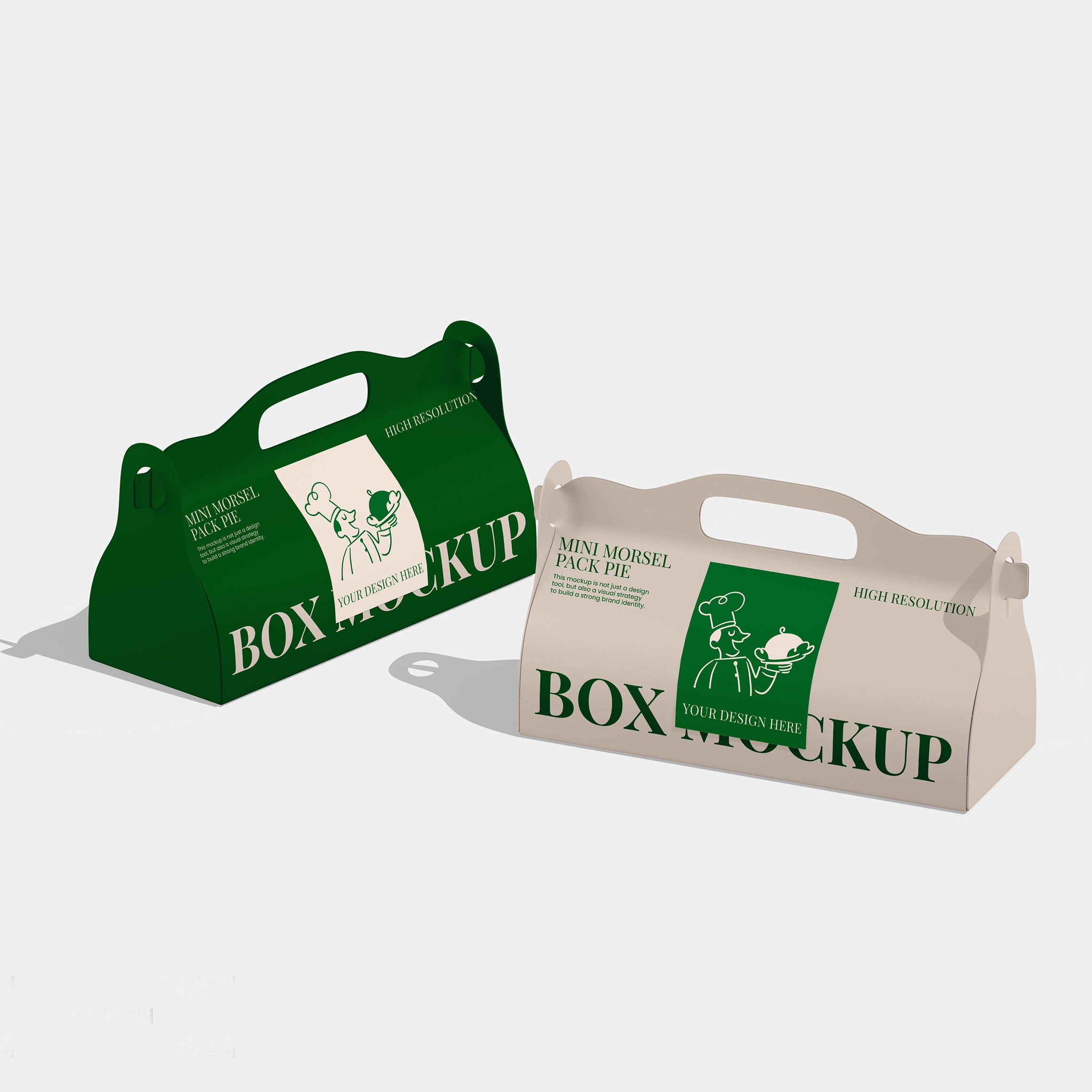 Custom Paper Pastry & Dessert Carry Boxes