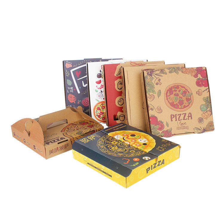 Custom Corrugated Pizza Box Brand Kit