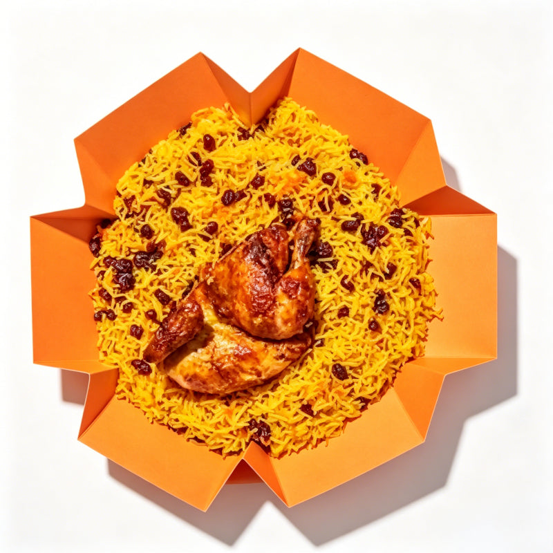 Custom Foldable Mandi & BBQ Packaging Boxes