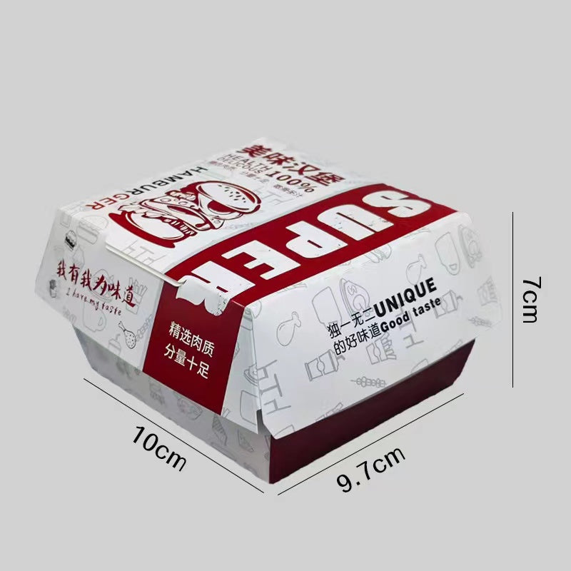 Custom Eco-Friendly Burger Boxes