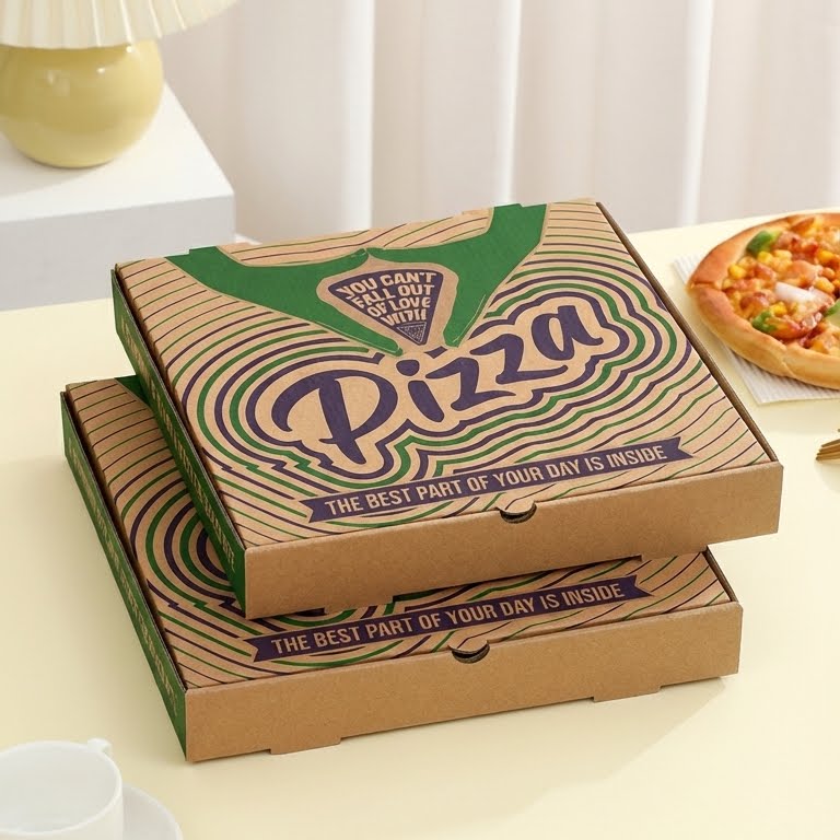 Eco-Essential Kraft Pizza Box
